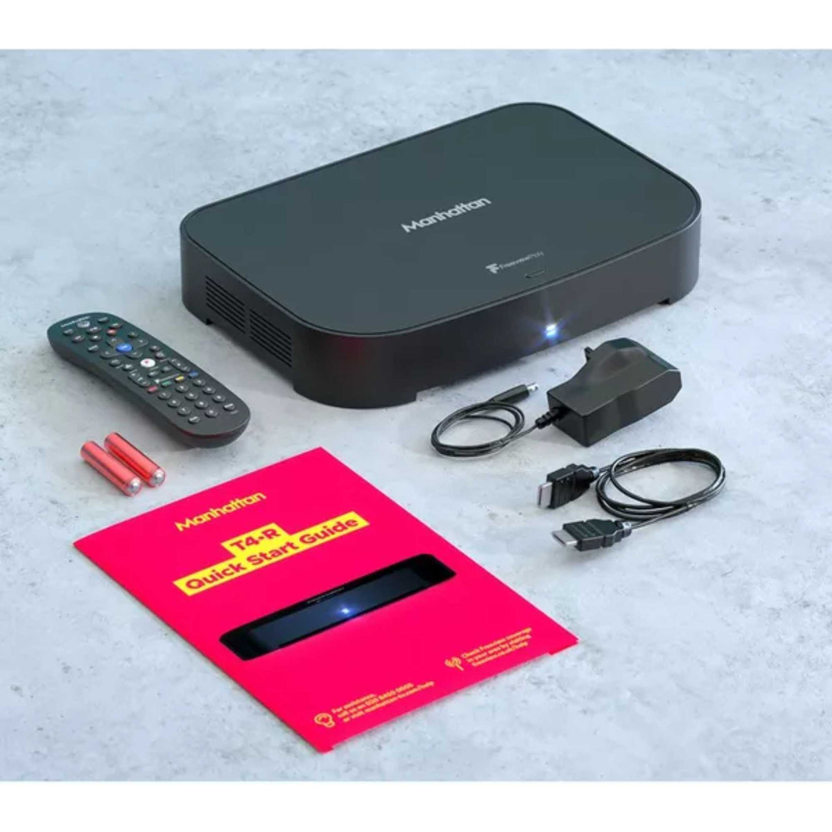 Manhattan T4-R 2TB Freeview Play 4K TV Recorder