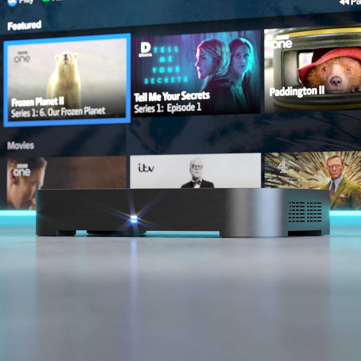 Manhattan T4-R 500GB Freeview Play 4K TV Recorder
