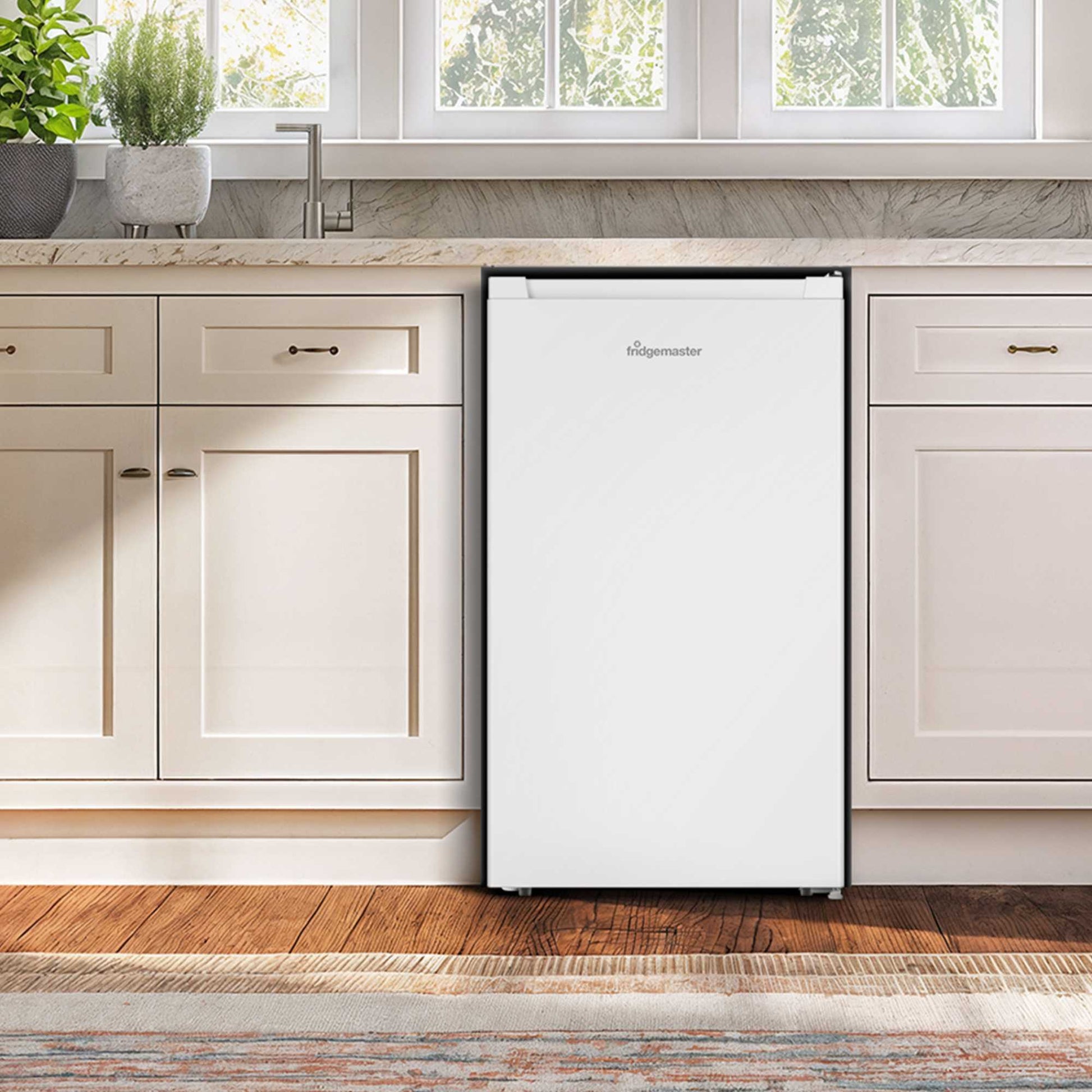 Fridgemaster Undercounter Larder Fridge - White - MUL4892E