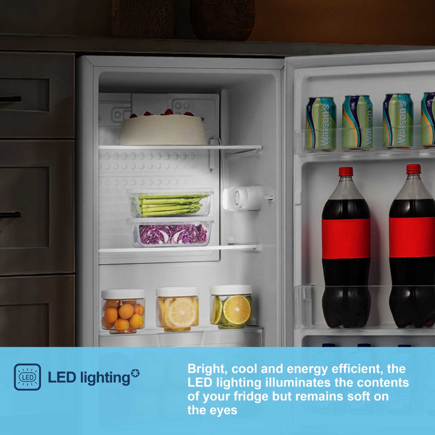 Fridgemaster Undercounter Larder Fridge - White - MUL4892E