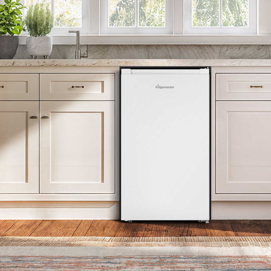 Fridgemaster Undercounter Fridge with Icebox - White - MUR4894E