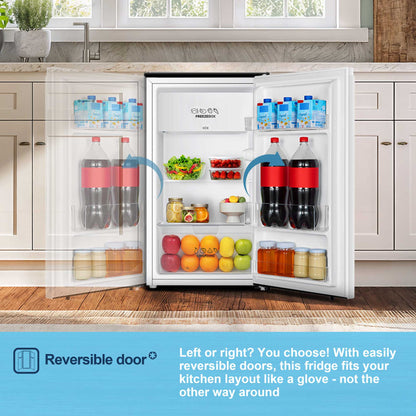 Fridgemaster Undercounter Fridge with Icebox - White - MUR4894E