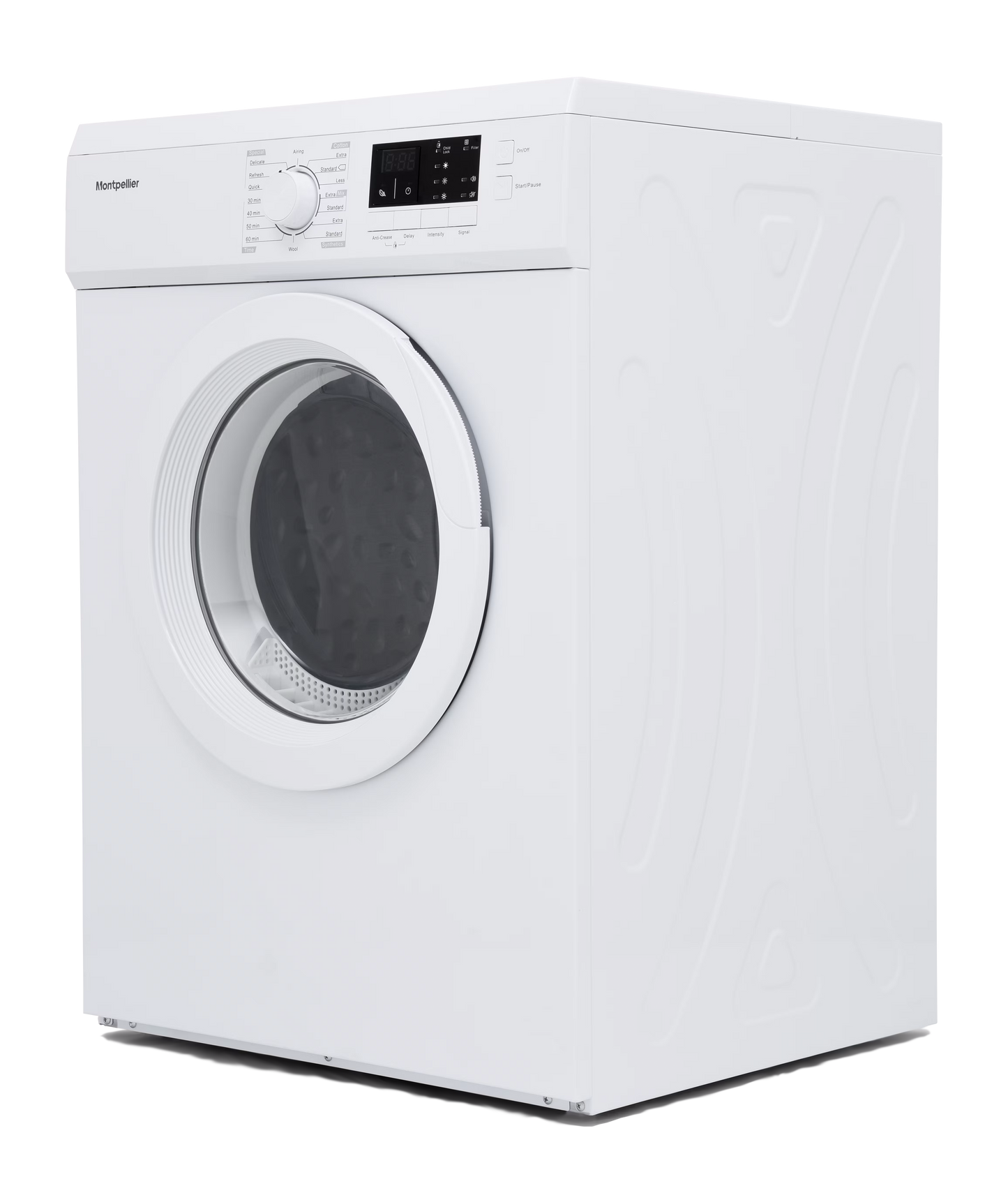 Montpellier MVSD7W Freestanding 7kg Vented Sensor Tumble Dryer