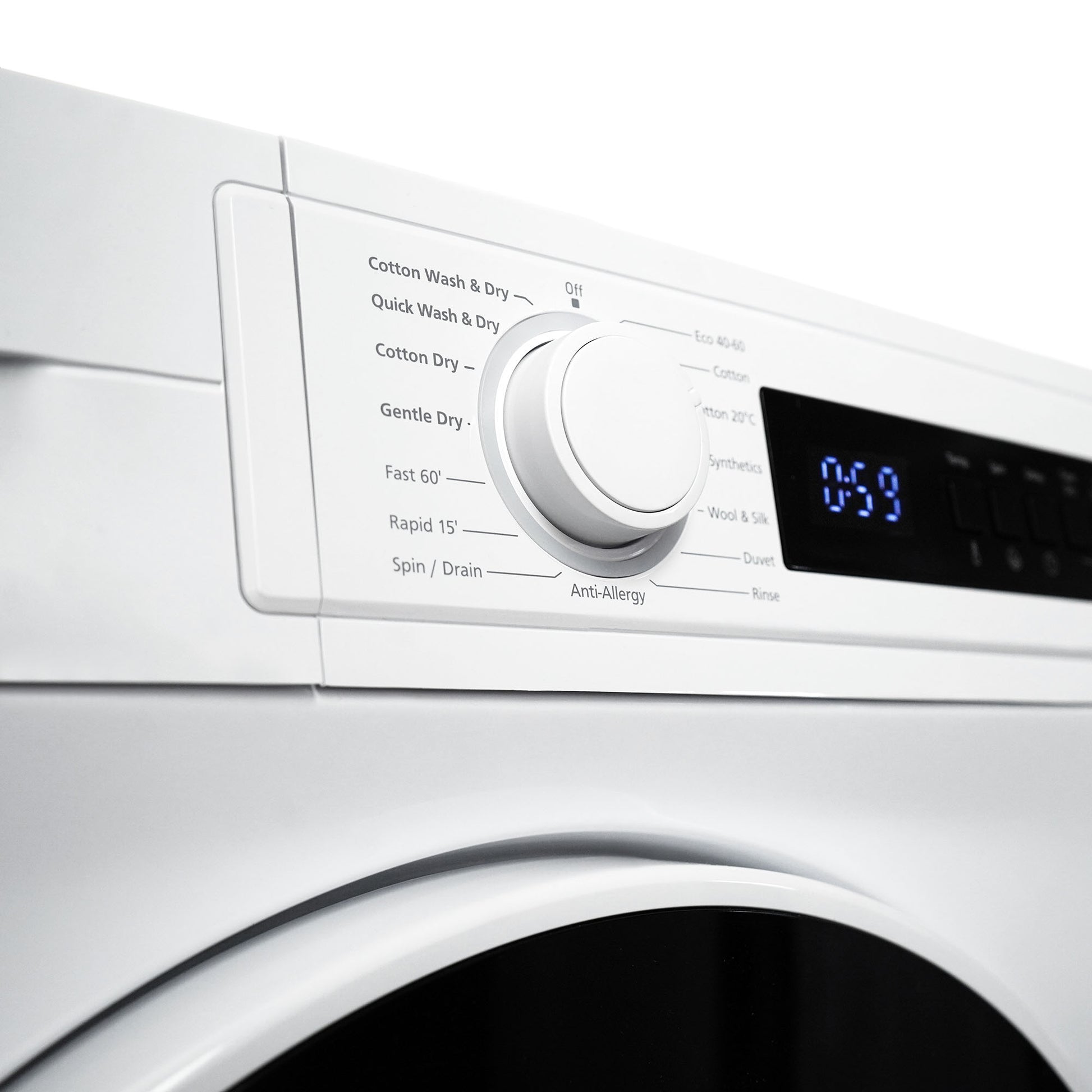 Montpellier MWD8514W 8kg/5kg 1400rpm Washer dryer in White