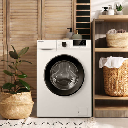 Montpellier MWM612W 1200rpm 6kg Washing Machine in White