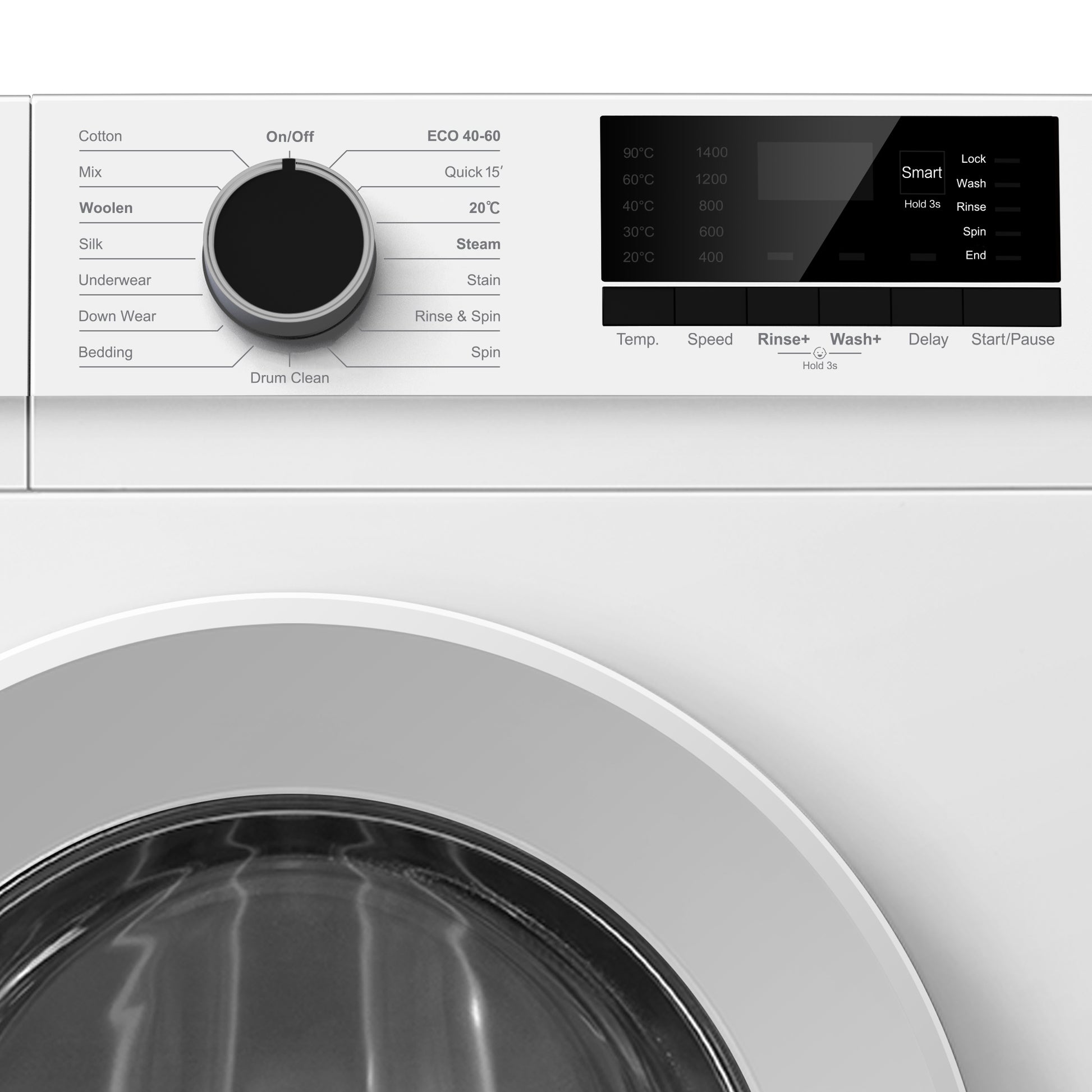 Montpellier MWM714W 7kg 1400rpm Washing Machine in White