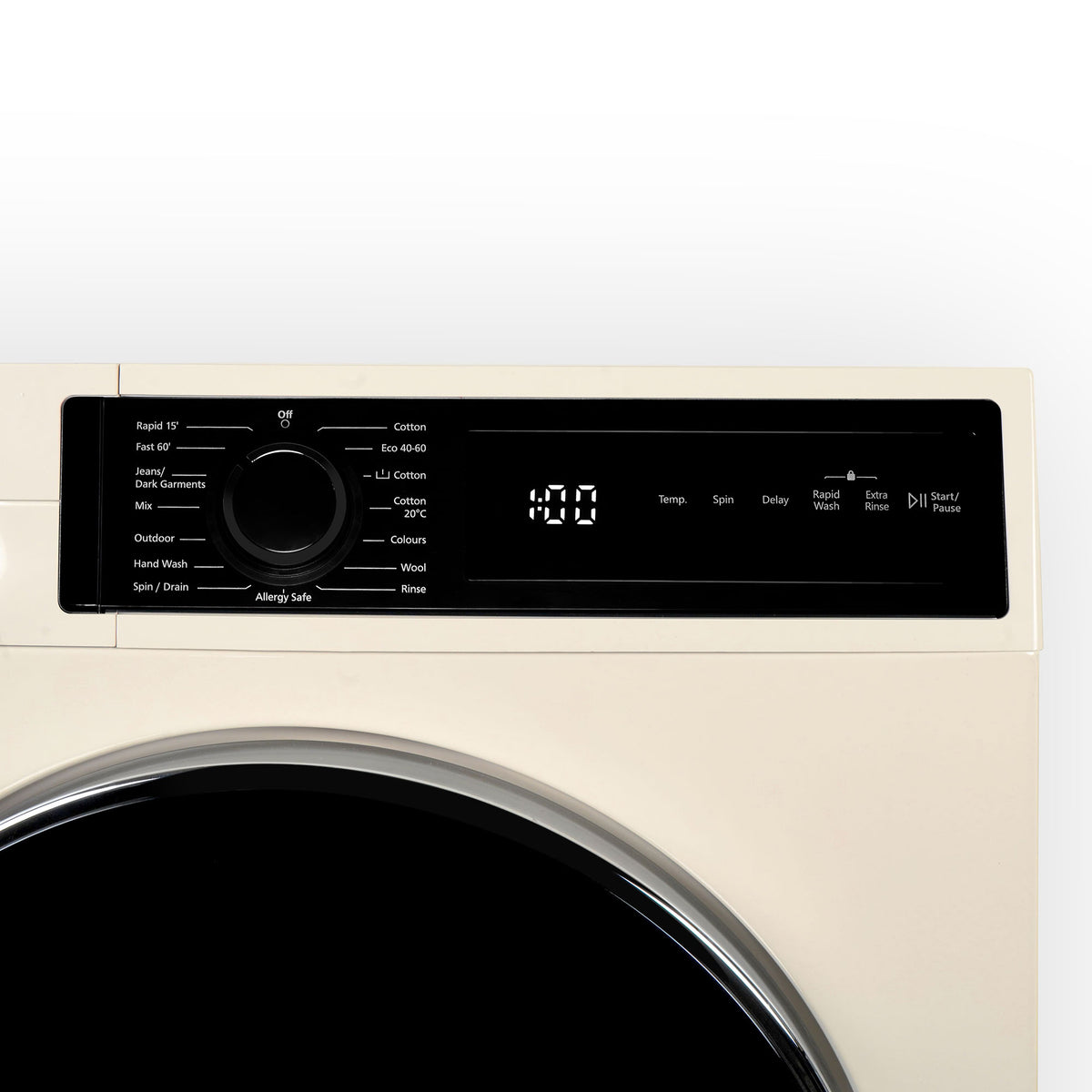 Montpellier MWM814BLC 8Kg Washing Machine in Cream