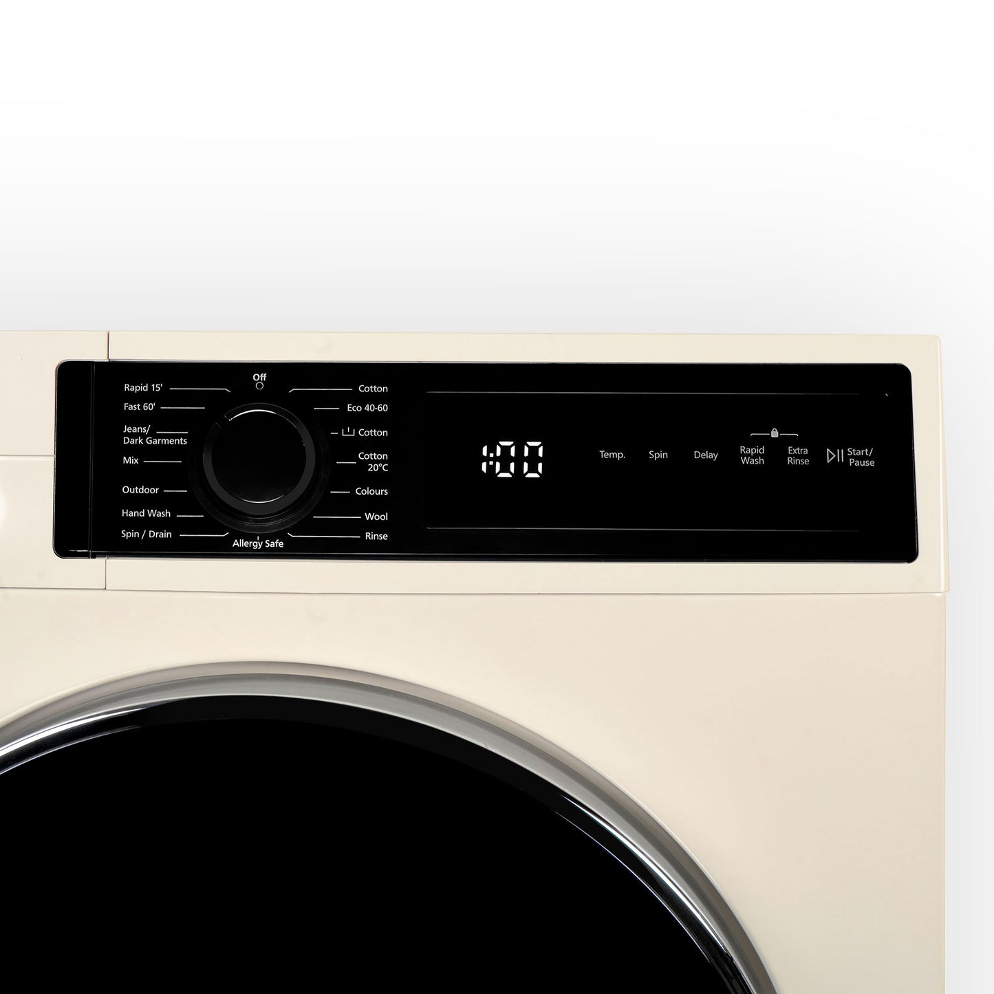 Montpellier MWM814BLC 8Kg Washing Machine in Cream