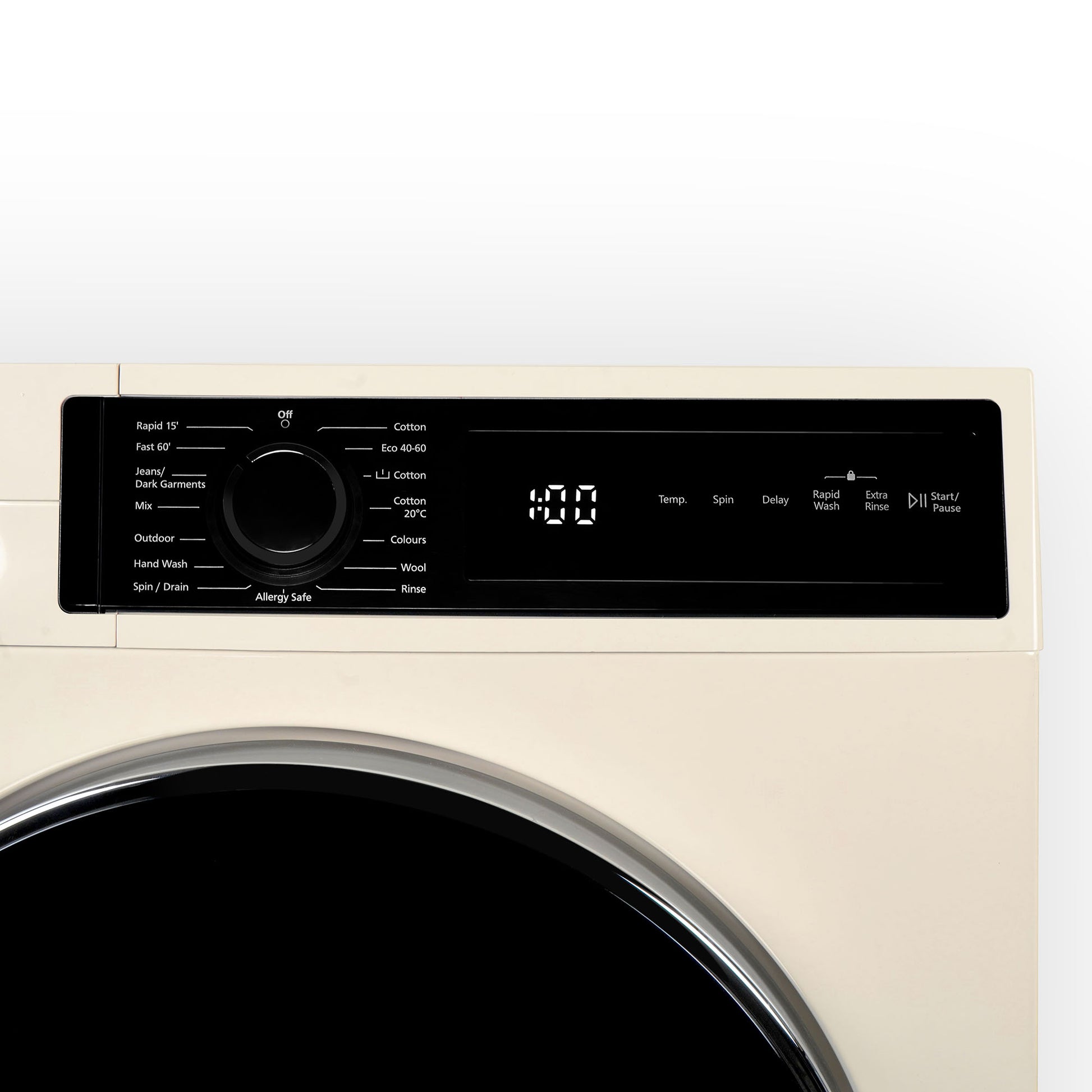 Montpellier MWM814BLC 8Kg Washing Machine in Cream