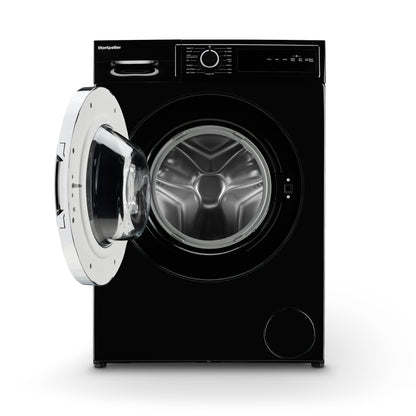 Montpellier MWM814BLK 8Kg Washing Machine in Black