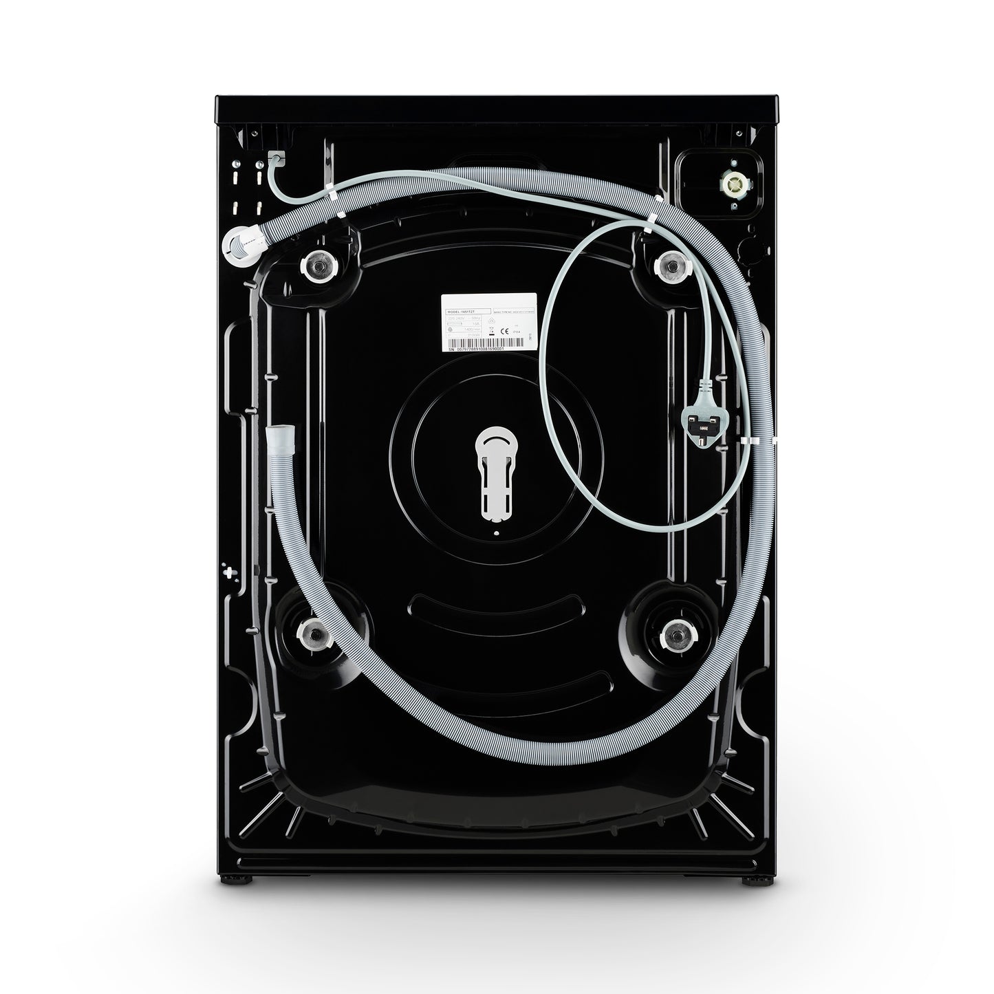 Montpellier MWM814BLK 8Kg Washing Machine in Black