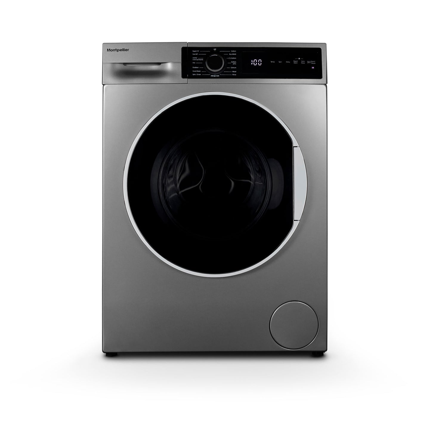 Montpellier MWM814BLS 8Kg Washing Machine in Silver