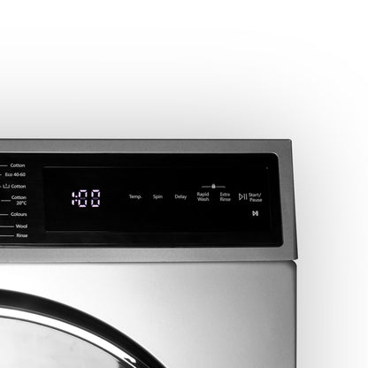 Montpellier MWM814BLS 8Kg Washing Machine in Silver