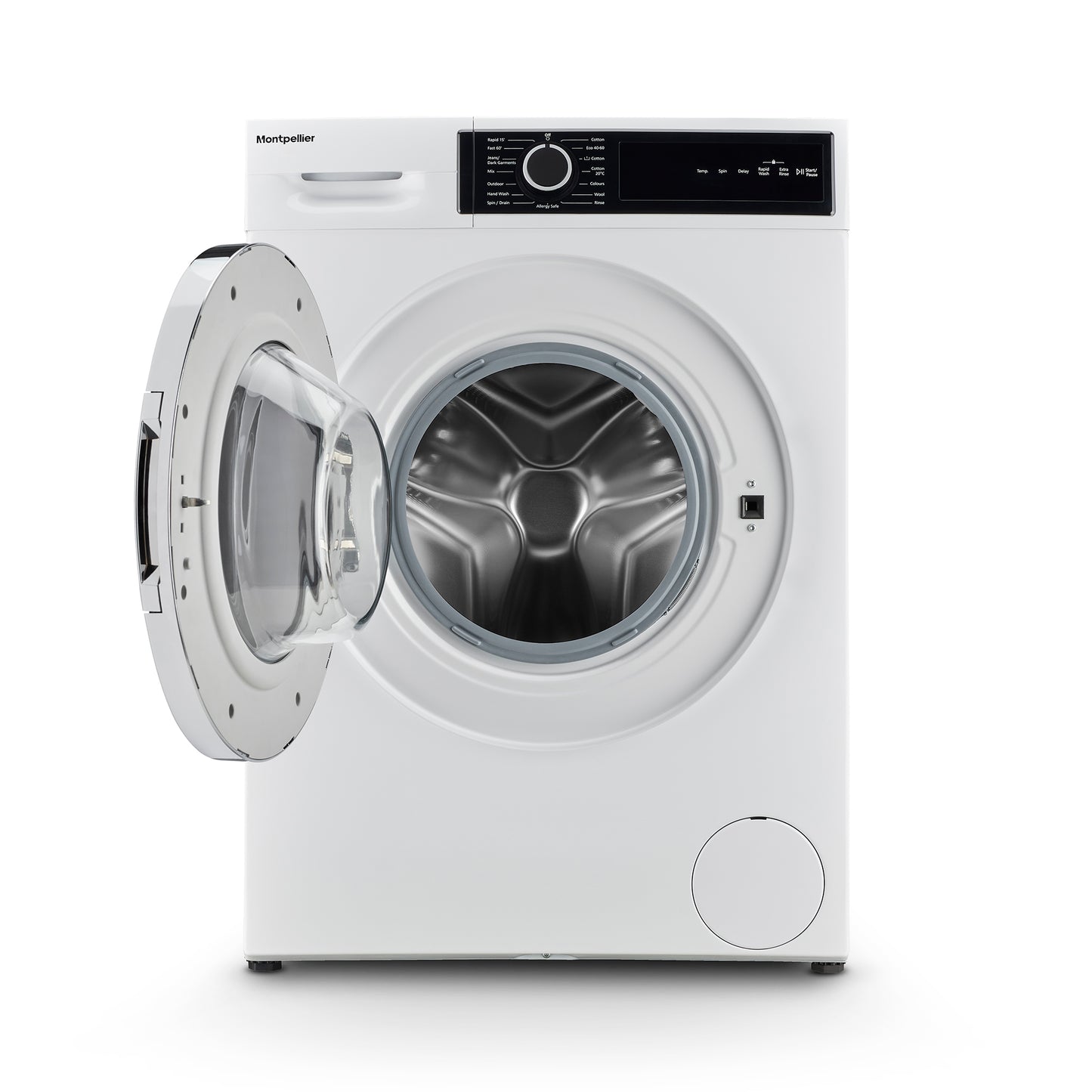 Montpellier MWM814BLW 8Kg Washing Machine in White