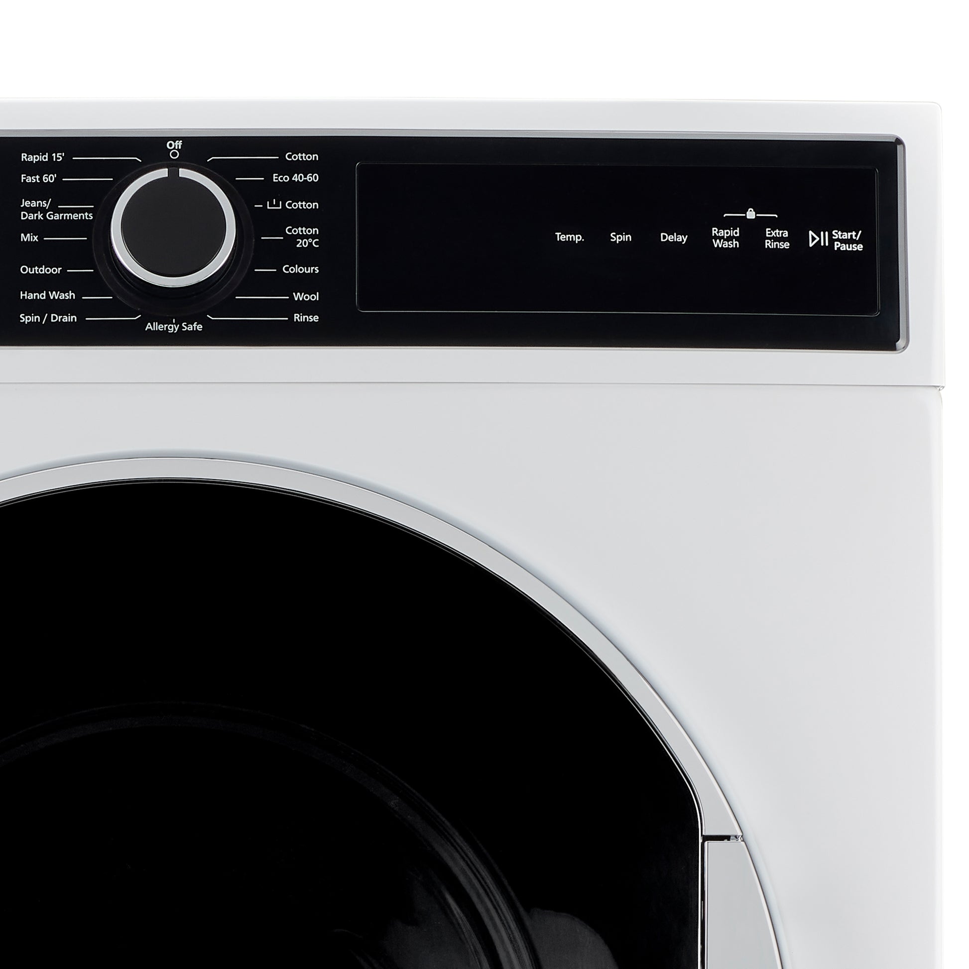Montpellier MWM814BLW 8Kg Washing Machine in White