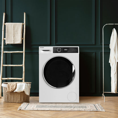 Montpellier MWM814BLW 8Kg Washing Machine in White