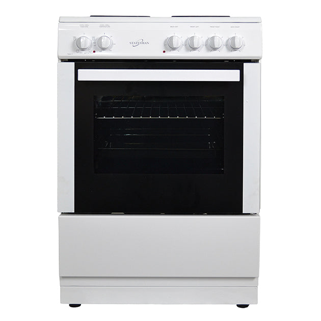 60CM SINGLE CAVITY ELECTRIC COOKER WHITE