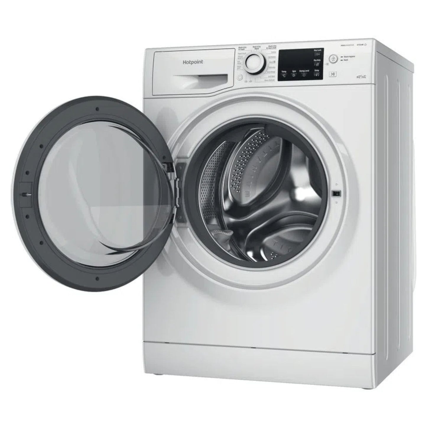 Hotpoint 8kg Wash 6kg Dry 1400rpm Washer Dryer - NDB 8635 W UK