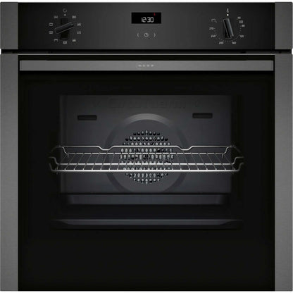 NEFF N 50 B1ACE4AG3B Built-In Single Oven - Graphite Grey