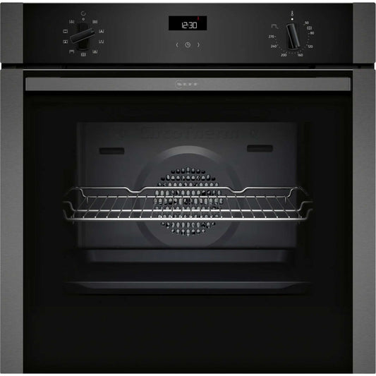 NEFF N 50 B1ACE4AG3B Built-In Single Oven - Graphite Grey