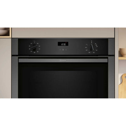 NEFF N 50 B1ACE4AG3B Built-In Single Oven - Graphite Grey