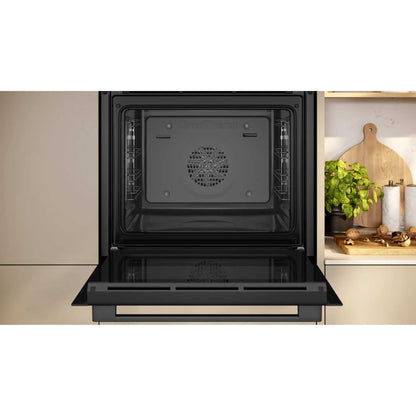 NEFF N 50 B1ACE4AG3B Built-In Single Oven - Graphite Grey