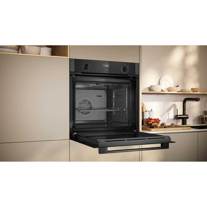 NEFF N 50 B1ACE4AG3B Built-In Single Oven - Graphite Grey