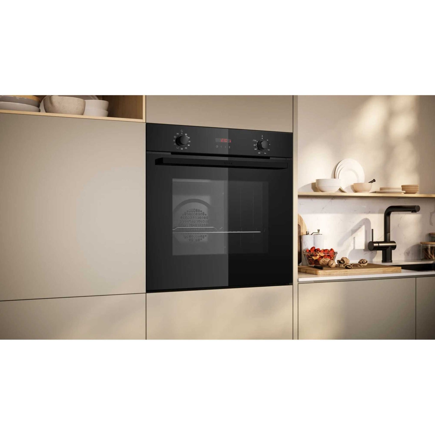 NEFF N 30 B2DCG7AK3B Built-In Single Oven - Black