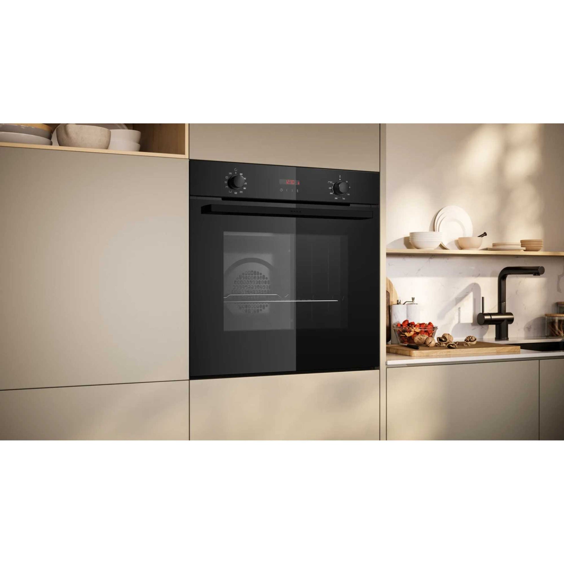 NEFF N 30 B2DCG7AK3B Built-In Single Oven - Black