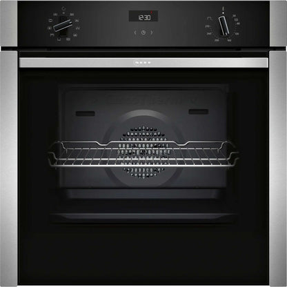 NEFF N 50 B3ACE4AN3B Slide&Hide Built-In Single Oven - Stainless Steel