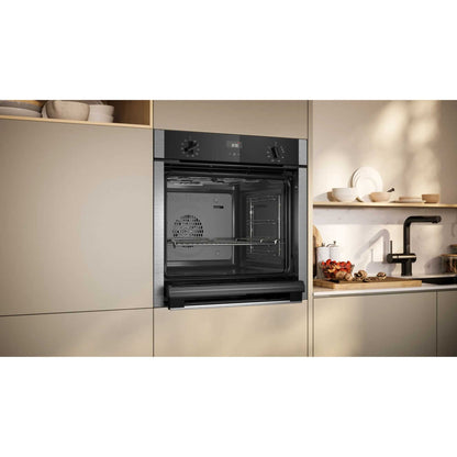 NEFF N 50 B3ACE4AN3B Slide&Hide Built-In Single Oven - Stainless Steel