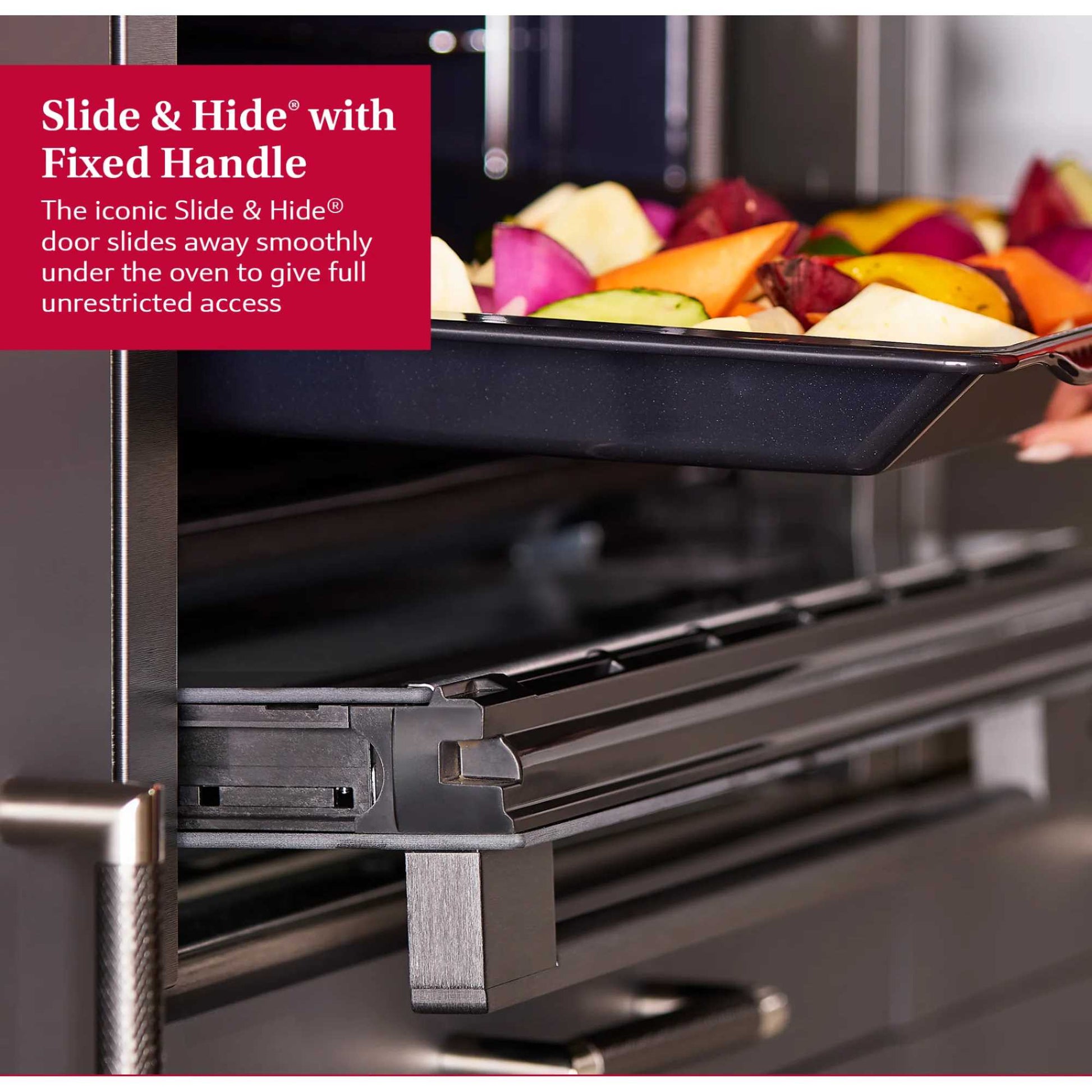 NEFF N 50 B3ACE4AN3B Slide&Hide Built-In Single Oven - Stainless Steel