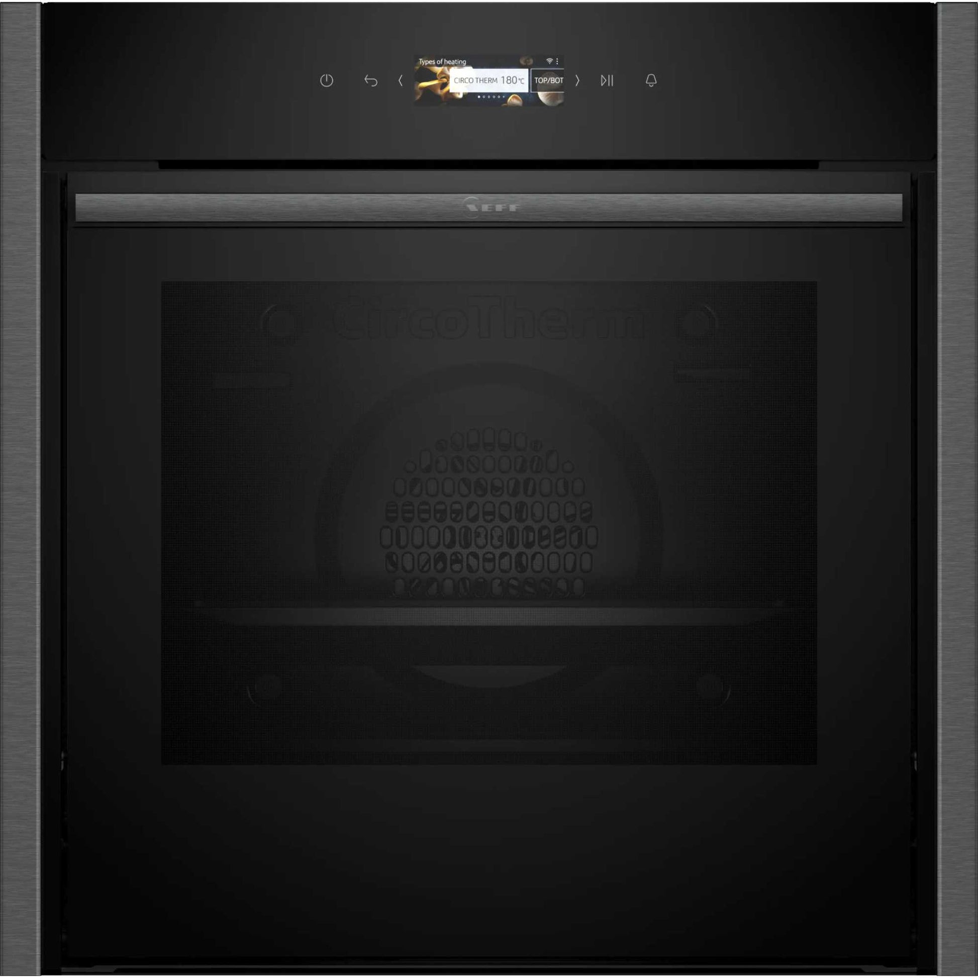 NEFF N 70 B54CR71G0B Slide&Hide Built-In Smart Single Oven - Graphite Grey