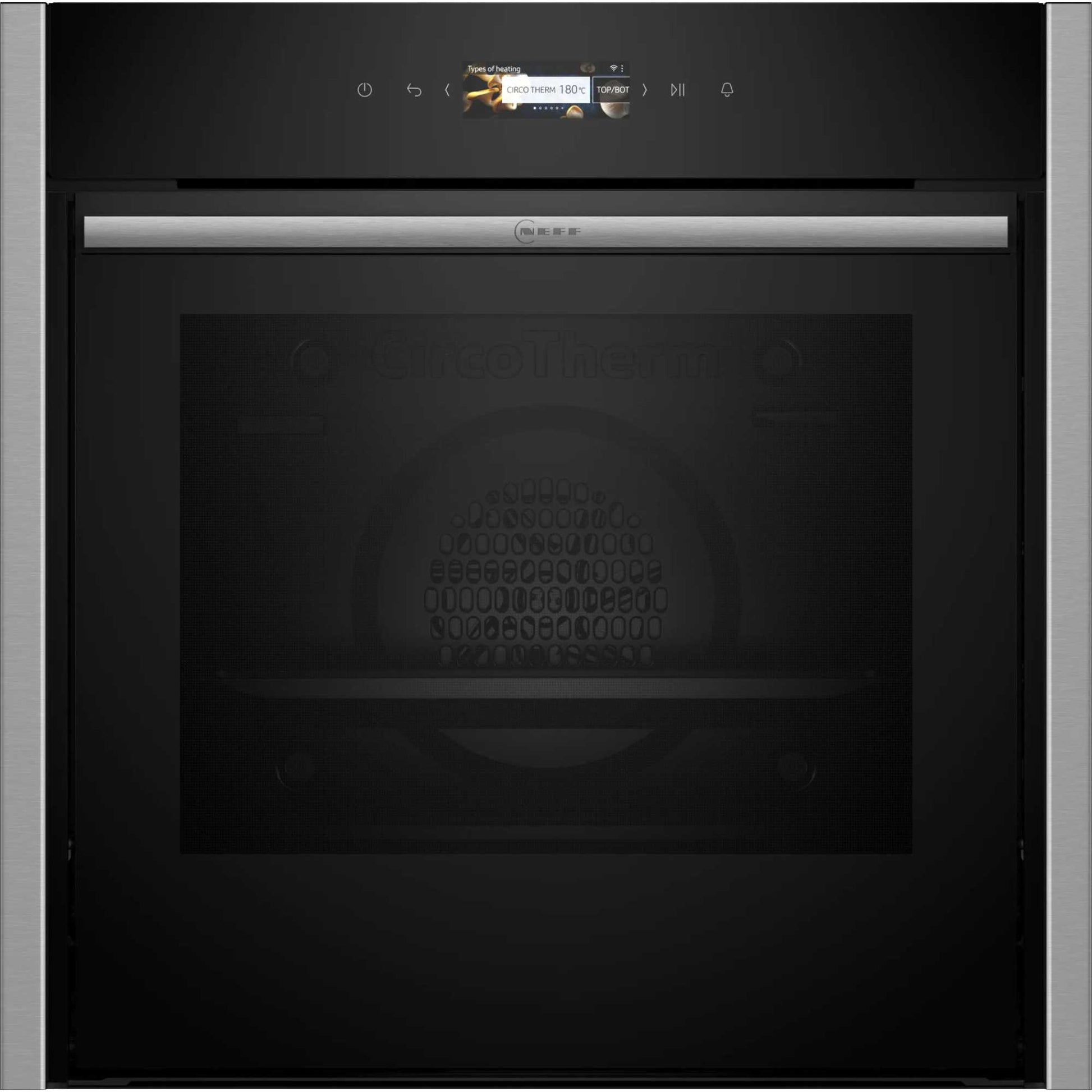 NEFF N 70 B54CR71N0B Slide&Hide Built-In Smart Single Oven - Stainless Steel