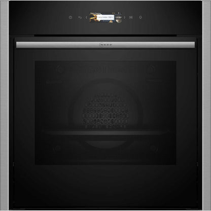 NEFF N 70 B54CR71N0B Slide&Hide Built-In Smart Single Oven - Stainless Steel