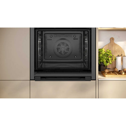 NEFF N 50 B6ACH7AG7B Slide&Hide Built-In Smart Single Oven - Graphite Grey