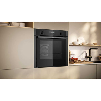 NEFF N 50 B6ACH7AG7B Slide&Hide Built-In Smart Single Oven - Graphite Grey