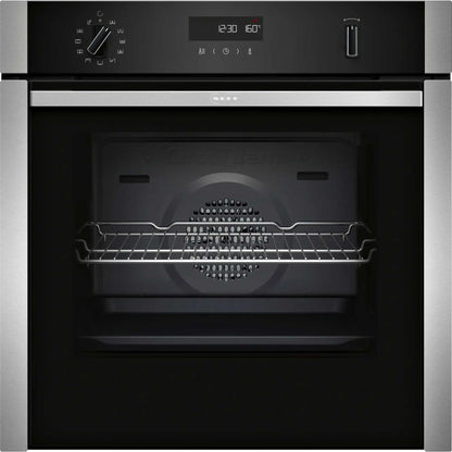 NEFF N 50 B6ACH7AN7B Slide&Hide Built-In Smart Single Oven - Stainless Steel