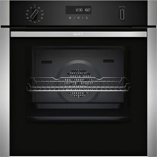 NEFF N 50 B6ACH7AN7B Slide&Hide Built-In Smart Single Oven - Stainless Steel