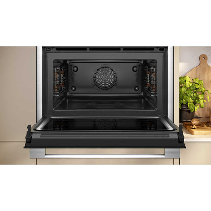 NEFF N 70 C24MR21N0B Built-In Compact Smart Single Oven with Microwave Function - Stainless Steel