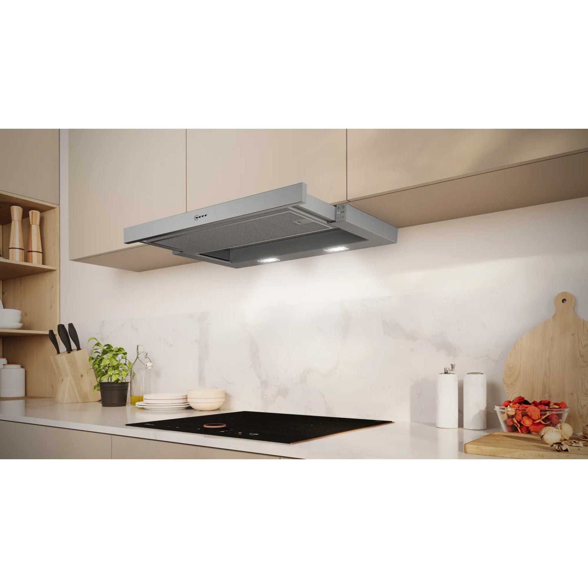 NEFF D46ED22N1B 600mm Chimney Cooker Hood