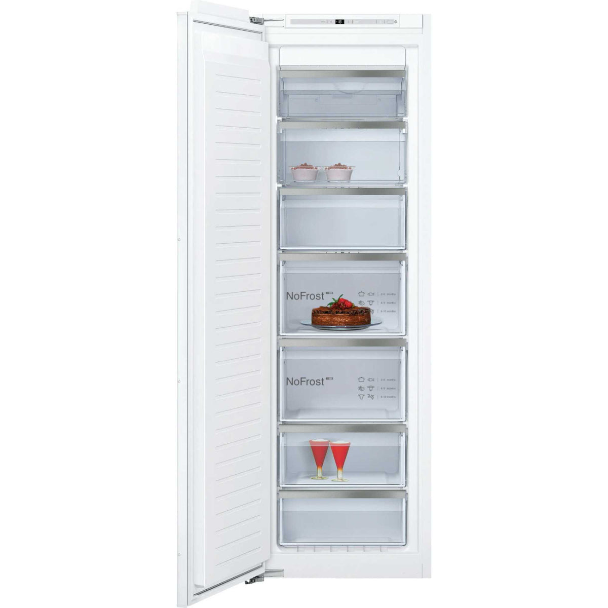 NEFF N90 Built-In Tall Freezer Full NoFrost - GI7815CE0G