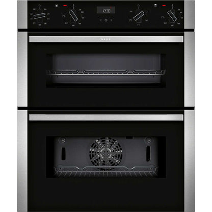 NEFF N 50 J1ACE2HN0B Built-In Double Oven - Stainless Steel