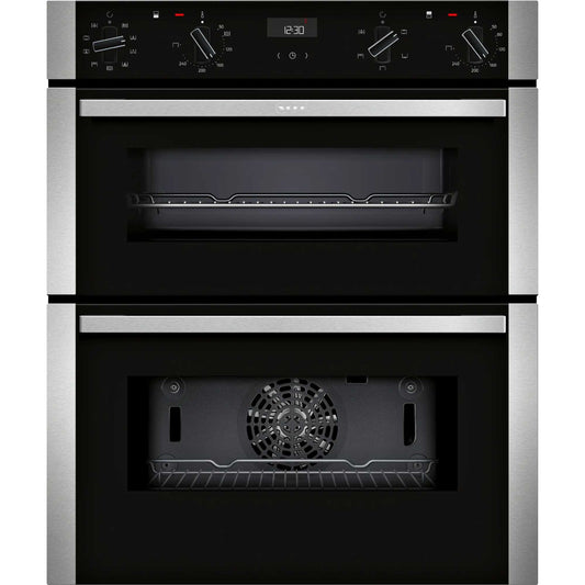 NEFF N 50 J1ACE2HN0B Built-In Double Oven - Stainless Steel
