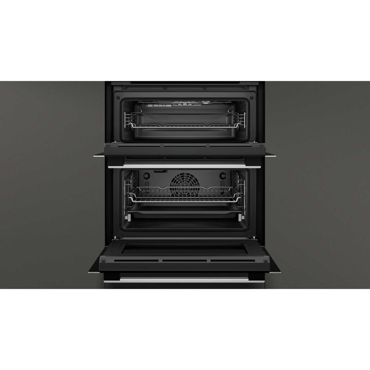 NEFF N 50 J1ACE2HN0B Built-In Double Oven - Stainless Steel