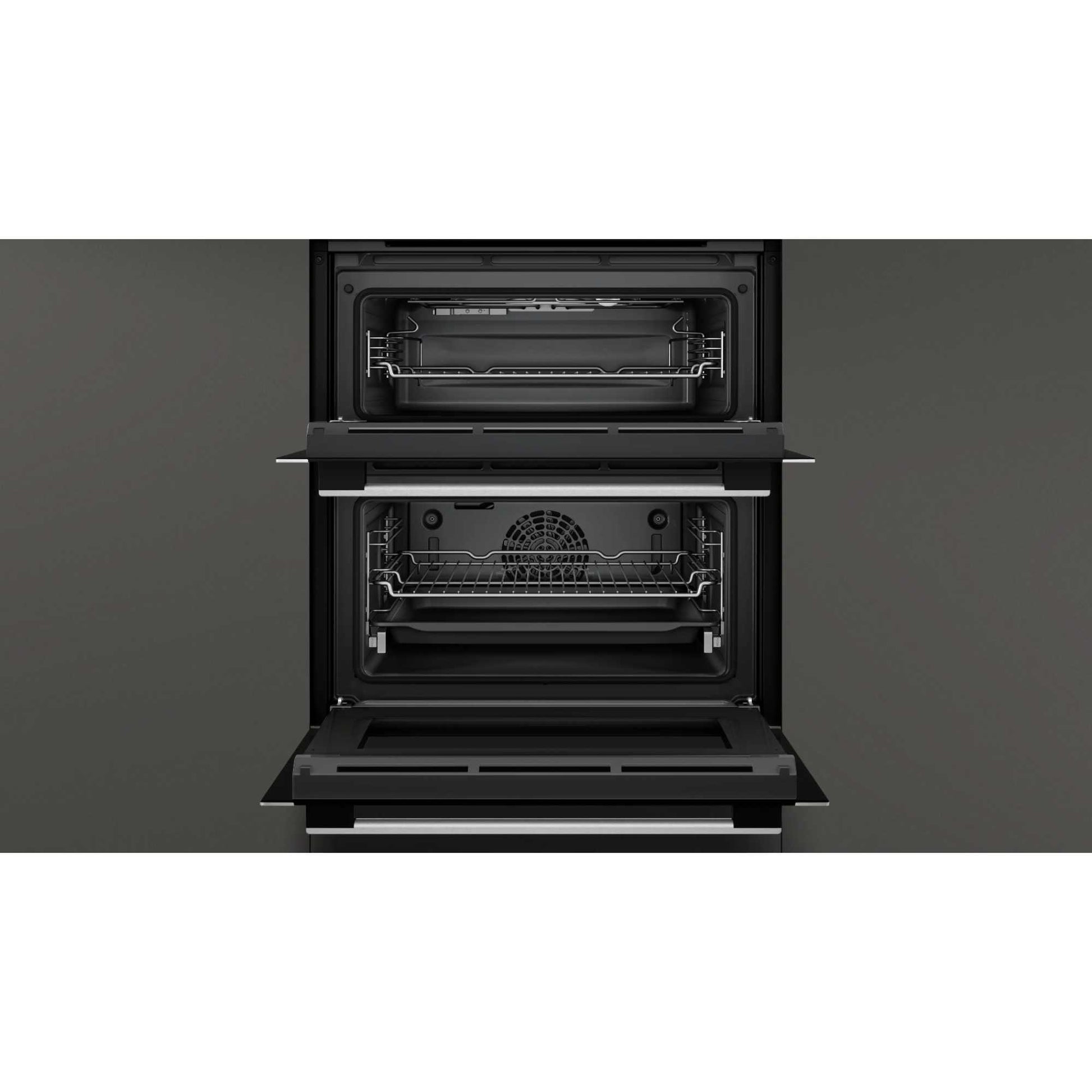 NEFF N 50 J1ACE2HN0B Built-In Double Oven - Stainless Steel