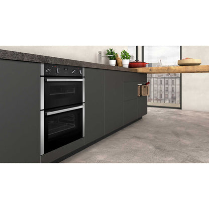NEFF N 50 J1ACE2HN0B Built-In Double Oven - Stainless Steel