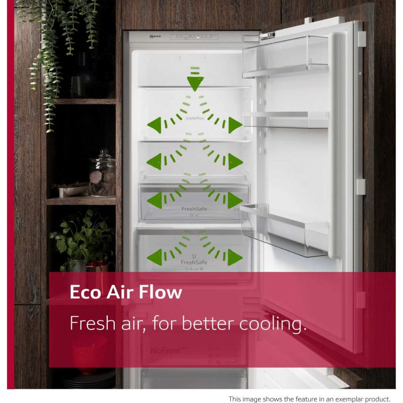 NEFF N 30 Built-In Fridge Freezer 50/50 Full NoFrost - KI7851SE0G