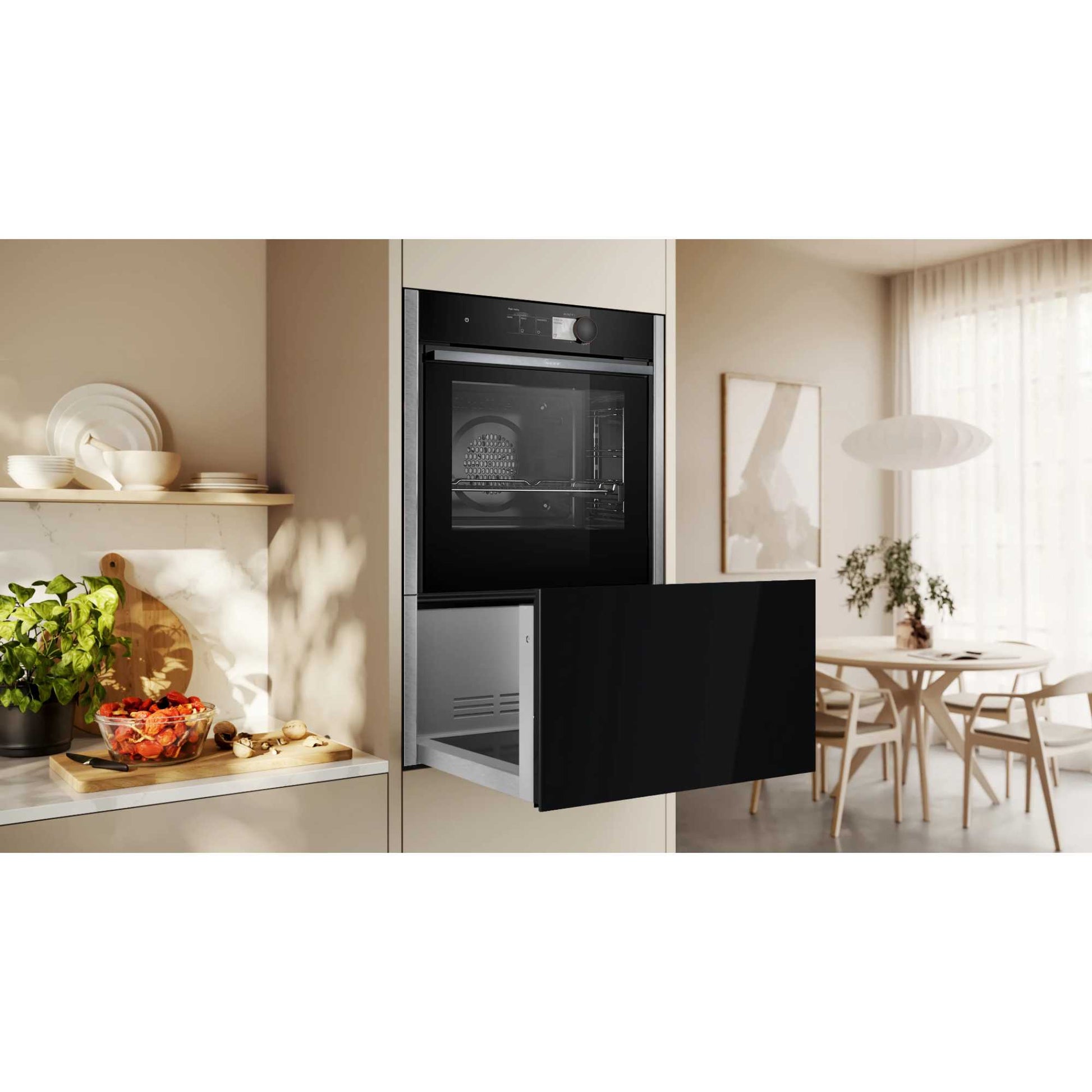 NEFF N34HA11N1B N 70 60cm Built-In Warming Drawer - Stainless Steel