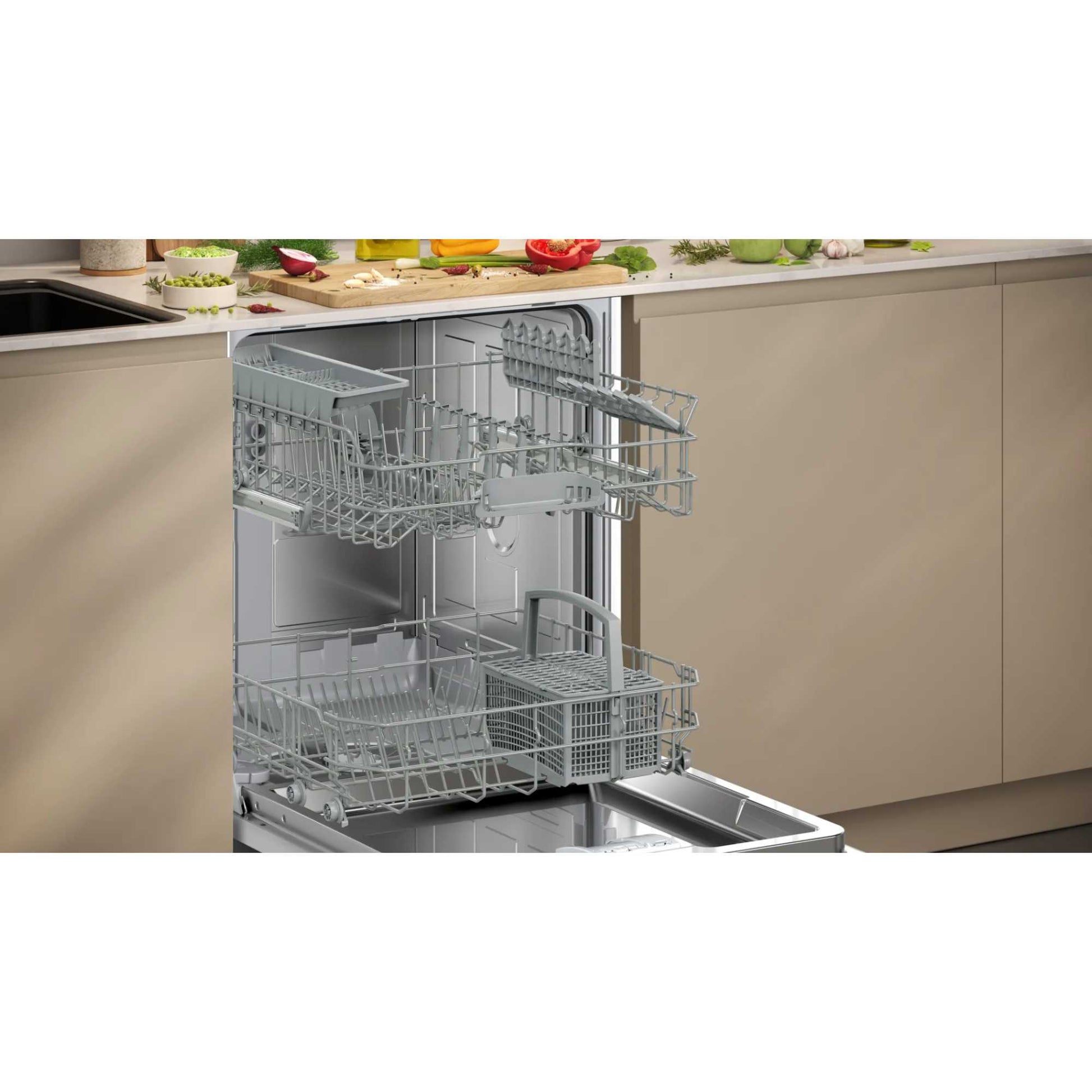 NEFF N 30 Fully Integrated Full-Sized Dishwasher - S153HTX02G